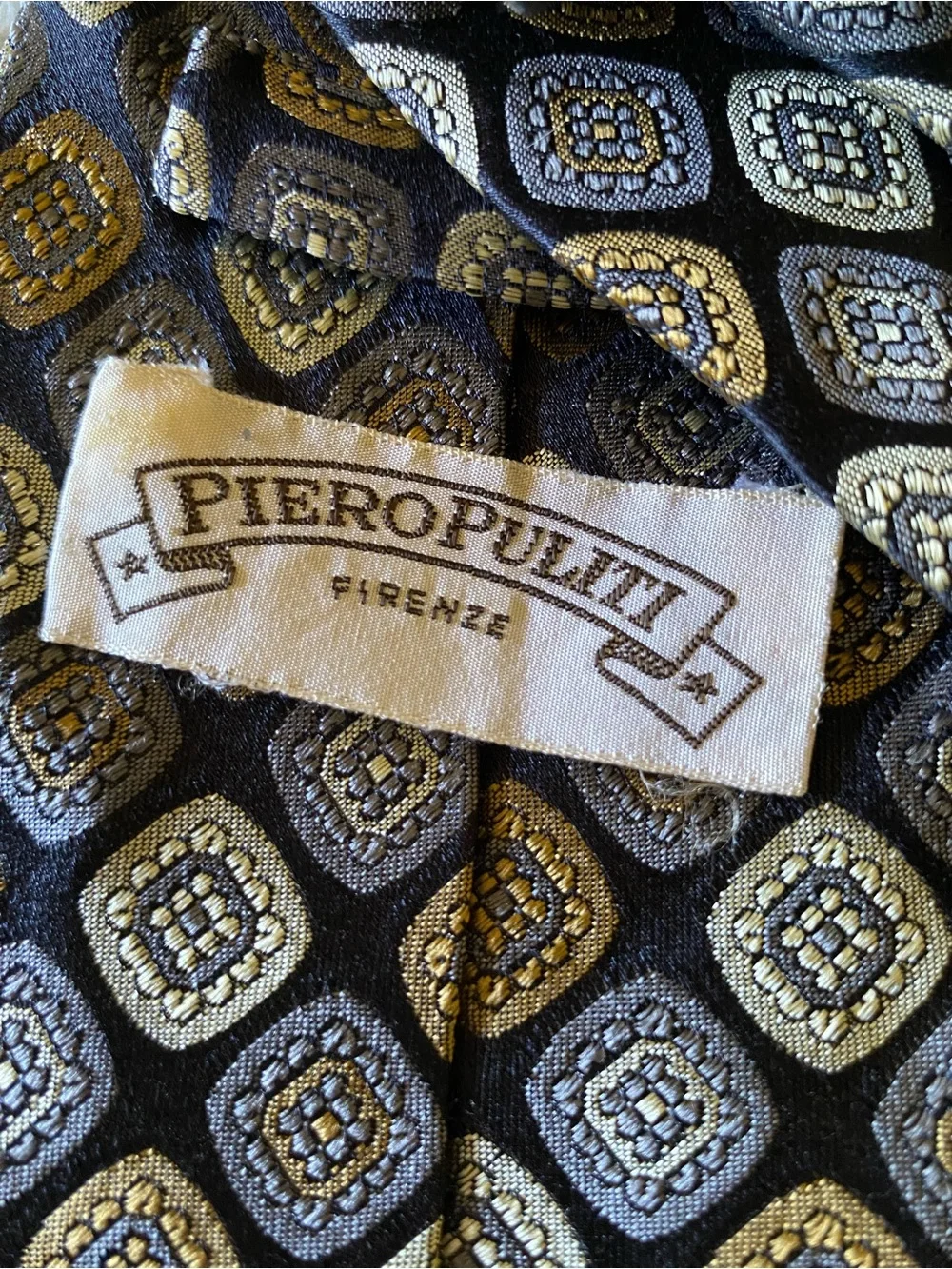 PIERO PULITI  Firenze Silk Men’s Necktie